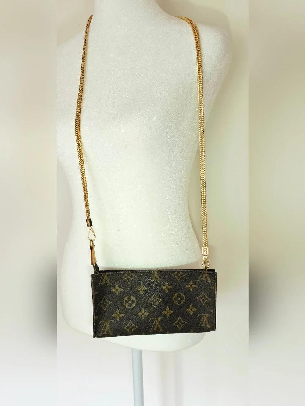 Authentic Louis Vuitton Monogram Pouch